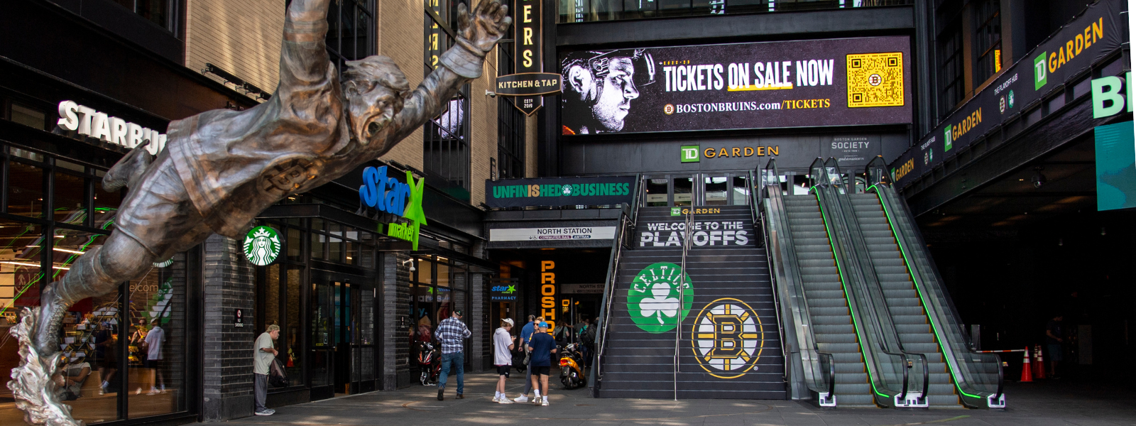 NHL Playoff Excitement Returns To ICE District