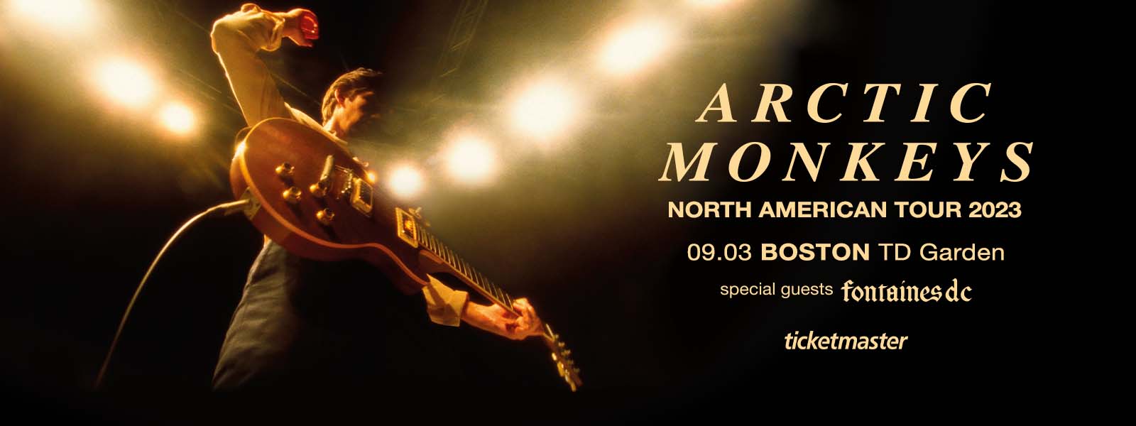 Arctic Monkeys TD Garden