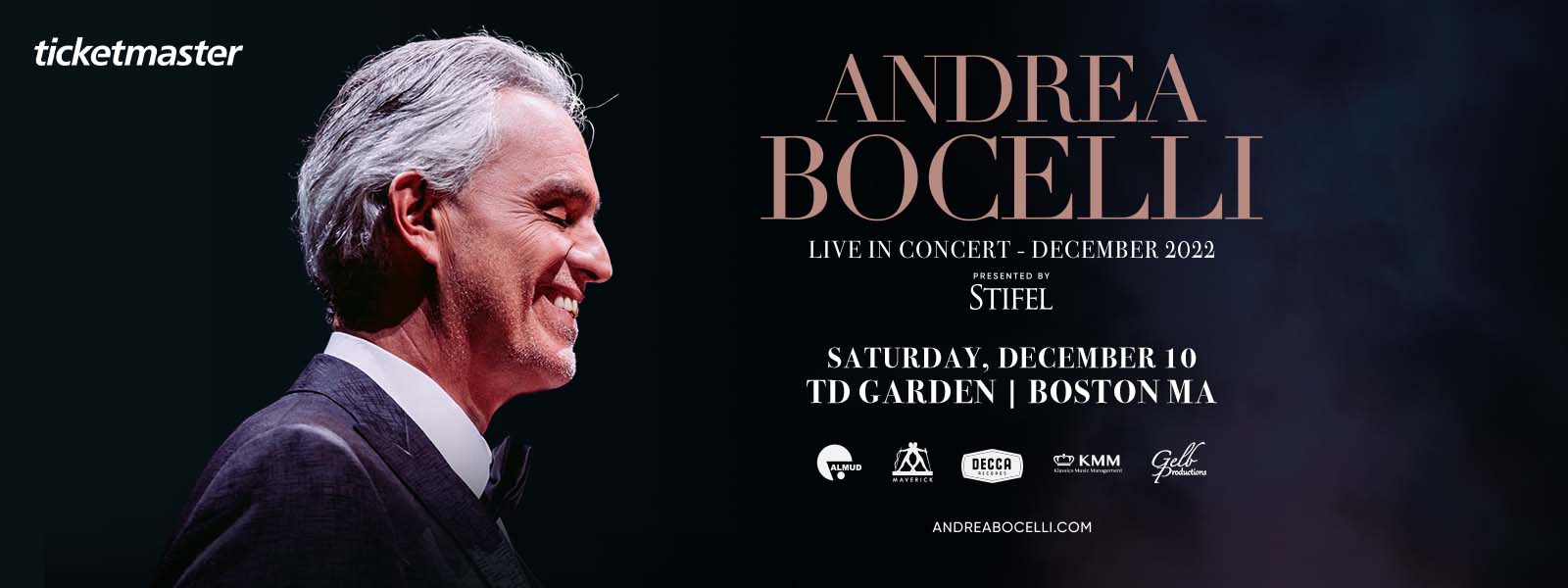 Andrea Bocelli | TD Garden