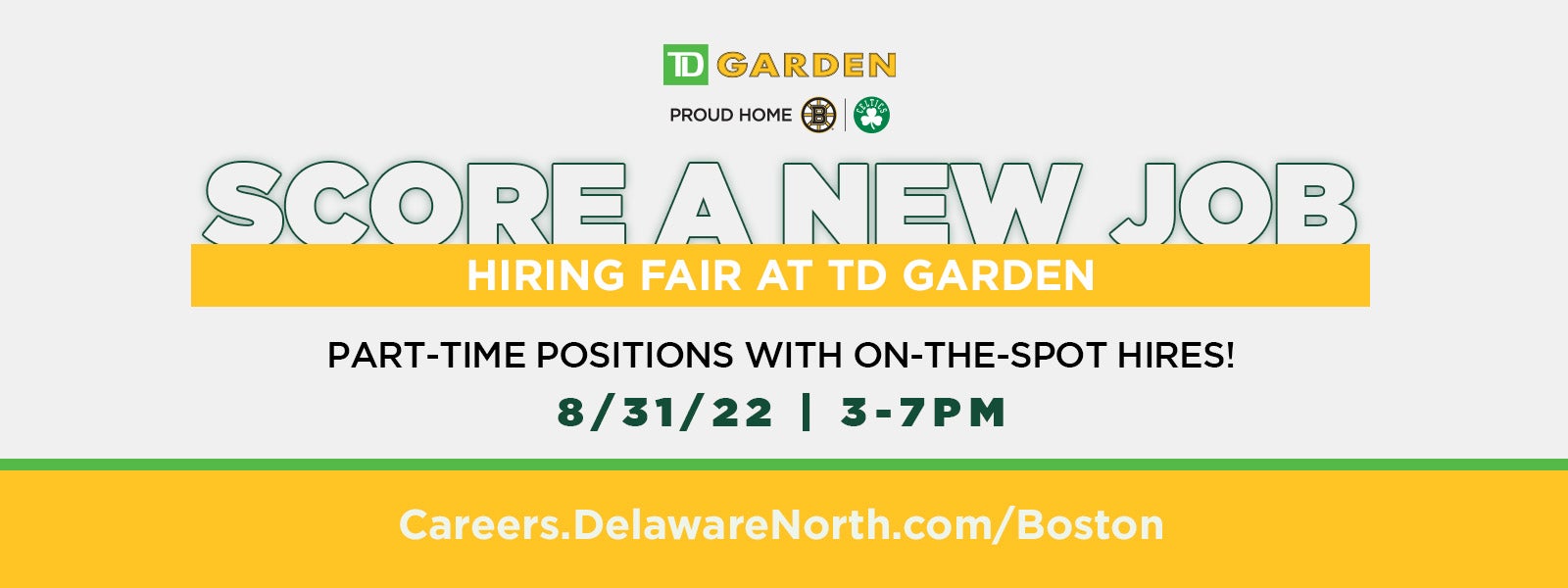 Hiring Fair at TD Garden TD Garden