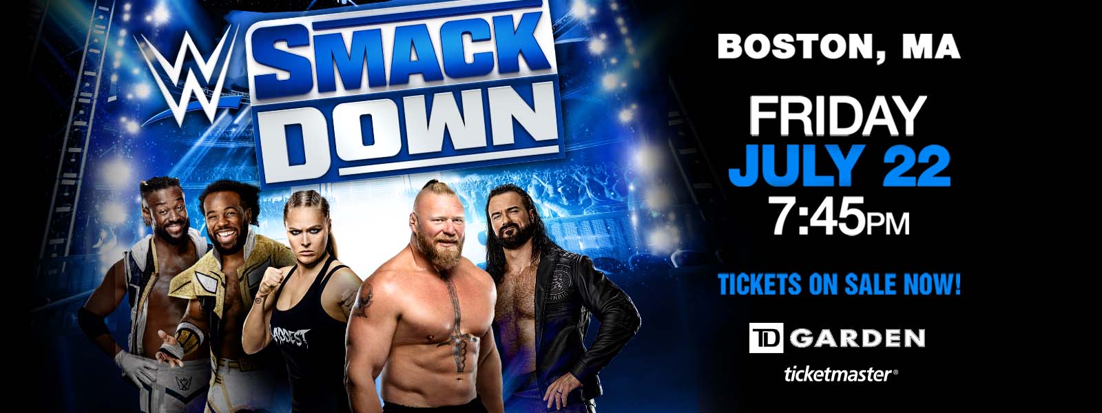 WWE Friday Night Smackdown TD Garden